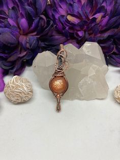 Mystical Bronze Copper Jewelry, Mystical Copper Pendant Jewelry, Mystical Copper Wire Wrapped Necklaces, Mystical Copper Wire Wrapped Necklace, Spiritual Teardrop Copper Necklace, Wire Wrap Pendant, Jade Bracelet, Wrapped Pendant, Wire Wrapped Pendant