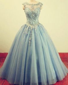 Modest Quinceanera Dresses Light Blue Quinceanera Dresses, Blue Tulle Dress, 15 Birthday, Red Quinceanera Dresses, Tulle Balls, Quinceanera Dresses Blue, Pretty Quinceanera Dresses, Blue Ball Gowns, Dresses Tulle