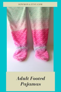 Zip up footie pajamas made from plush fleece are super soft and perfect for the winter weather that is coming sooner or later. Footie Pajamas, Footed Pajamas, Footie Pajama, Pajama Pant, Sleep Shorts, Light Blue Green, Winter Weather, Kids Pajamas, Lounge Set