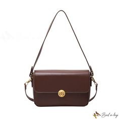 Bird in Bag - Underarm bag fashion fashion shoulder bag new female simple crossbody casual small square bag Brown Solid Color Crossbody Shoulder Bag, Brown Solid Color Crossbody Satchel, Brown Solid Color Crossbody Bag, Trendy Brown Baguette Bag With Single Shoulder Strap, Brown Solid Color Rectangular Shoulder Bag, Brown Solid Color Satchel Shoulder Bag, Trendy Brown Flap Bag With Large Capacity, Brown Square Satchel Solid Color, Elegant Brown Box Bag With Single Shoulder Strap