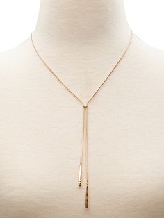 Teardrop Lariat Necklace | Banana Republic Long Necklace Nordstrom, Lariat Necklace Diy, Ethereal Style, Gold Lariat Necklace, Necklace Dress, Women Accessories Jewelry, Lariat Necklace, Diy Necklace, Long Necklace