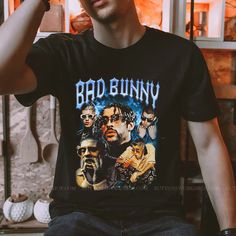 Bad Bunny Valentines Shirt Unisex Tshirt Bad Bunny Candy Table, 90s Style Funny Print T-shirt For Streetwear, Band Merch T-shirt With Funny Print For Streetwear, Band Merch Shirt With Funny Print For Streetwear, Pop Culture Funny Print Shirt For Streetwear, 90s Style Streetwear Shirt With Funny Print, Bad Bunny Shirts, Bad Bunny Tshirt, Bad Bunny Valentines