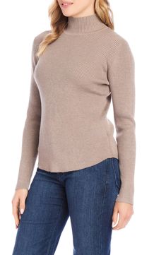 This stretchy top detailed with a cute mock neck makes a perfect layering piece. 25" length (size Medium) Mock neck Long sleeves 70% rayon, 30% nylon Hand wash, dry flat Imported Spring Layering High Neck Sweater, Trendy Stretch Mock Neck Top For Workwear, Stretch Textured Knit Turtleneck, High Neck Textured Knit Top For Layering, Spring High Neck Knit Turtleneck, Fitted Knit Mock Neck Top For Fall, Textured Knit High Neck Top For Layering, Casual Stretch Mock Neck Top For Winter, Knit High Neck Turtleneck For Spring