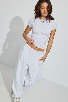 Estelle Longline Tee Gray Cool Outfits For School, Cheap Trendy Clothes, Popular Clothing Brands, Garage Clothing, Top Streetwear Brands, Where To Buy Clothes, Push Up Swimsuit, Popular Outfits, Long A Line