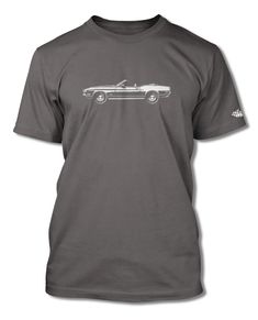 a grey t - shirt with an image of a car