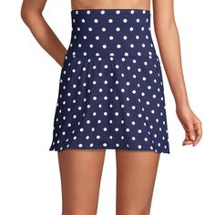 Whether you're swimming laps or lounging poolside, you're sure to love this women's Lands' End swim skirt. Whether you're swimming laps or lounging poolside, you're sure to love this women's Lands' End swim skirt. Chlorine Resistant UPF 50 sun protection Thigh minimizer Attached swim brief LinedFIT & SIZING 13-in. approximate length Elastic waistband Ultra high rise sits above the natural waist Medium-ImpactFABRIC & CARE Skirt & briefs: nylon spandex Hand wash Imported Size: 18. Colo High Waist Summer Tennis Skirt With Pockets, High-waisted Tennis Skirt With Pockets For Summer, High Waist Tennis Skirt With Pockets For Summer, Stretch Swim Skirt With Pockets For Summer, Summer Stretch Swim Skirt With Pockets, Casual Summer Swim Skirt With Pockets, Summer Beach Swim Skirt With Pockets, Spring Swim Skirt With Pockets, Summer Swim Skirt With Pockets