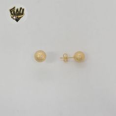 Description: -Balls Studs Earrings -Material: 18k Gold Filled (BGF). -Size: 8mm(width). Gold Hallmarked Round Cluster Earrings, Gold Cluster Earrings For Formal Occasions, Gold Round Cluster Earrings For Pierced Ears, Gold Overlay, Studs Earrings, The Public, Laminate, Gold Filled, 18k Gold