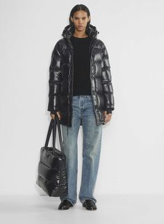 Aritzia Super Puff, The Super Puff, Super Puff, Denim Vans, Down Puffer Jacket, Easy Shape, Water Repellent Fabric, Everyday Luxuries, Range Of Motion