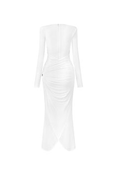 This luxurious dress features gathered spandex for a figure-hugging silhouette and an ankle-length hem for a sophisticated touch. Perfect for any special occasion, this dress will make you feel confident and glamorous. Luxurious Dress, Luxurious Dresses, Mean Blvd, Hugging Silhouette, Ankle Length Dress, Feel Confident, Ankle Length, Online Fashion, Latest Fashion Trends