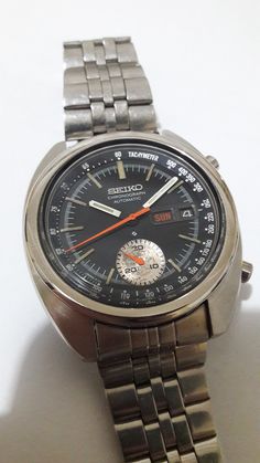 Seiko   6139-6012  " Bruce Lee   " automatic chronograph rare vintage Watch  All parts original . Very good condition. 1976  model. Full original.. movement  original seiko  6139B  17  jewels  automatic... service is done . now everything is in great condition. Watch+chronograph +reset +days +dat  all very good condition Watch .. I wanted to share detailed information and pictures. I'm here for help . how does this watch work .. you can get help from me to get usage information. all gasket renew Retro Chronograph Watch With Chronometer, Silver Retro Chronograph Watch With Chronometer, Vintage Black Chronograph Watch With Subdials, Vintage Black Automatic Chronograph Watch, Seiko Vintage, Bruce Lee, Wristwatch Men, Wrist Watches, Vintage Watches