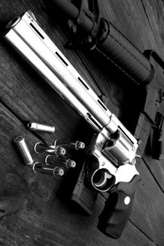 Colt Anaconda Magnum 44 Zombie Apocalypse, Anaconda, Tactical Gear, Arsenal, Just In Case, Zombie, Black And White, White, Black