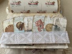 Seaside Christmas Junk Journal by Rhonda Ellzey