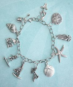 JilliciousCharms.com beach theme bracelet James Avery Charms, Seashell Bracelet, Tattoo Bracelet, Seashell Jewelry, Jewelry Bracelets Silver, Securely Attached, Skateboard Art, Silver Charm Bracelet, Shell Jewelry