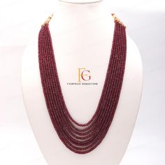 Product Description :- AAA+ Natural Ruby Necklace, Ruby Corundum Necklace, Red Ruby Beads, Ruby Corundum Faceted Rondelle Beads,3-5 MM Ruby Gemstone Beads For Handmade Jewelry making Design & Craft by FAIRPRICEGEMSTONE Benefit Of The Product :- ~~ Ruby is the July birthstone. ~~ Symbol of Love and Passion. ... ~~ Enhanced Energy and Vitality. ... ~~ Prosperity and Abundance. ... ~~ Emotional Healing and Balance. ... ~~ Increased Motivation and Confidence. ... ~~ Protection Against Negative Energies. ... ~~ Spiritual Enlightenment and Wisdom. ... ~~ Bestows Popularity and Celebrity Status. About The Product :- Gemstone : Ruby Color : Red Shape : Rondelle Style : Faceted Beads Size : 3-5mm Approx Length : Available in variations Drill Hole Size : 0.40-0.50mm Approx Drill Style : Center Drill Red Rondelle Spacer Beads Jewelry, Elegant Red Rondelle Beads, Red Rondelle Jewelry With Faceted Beads, Red Rondelle Beads Jewelry With Faceted Detail, Elegant Ruby Beads As Gift, Elegant Ruby Beads Gift, Ruby Rondelle Polished Beads Jewelry, Ruby Rondelle Jewelry With Polished Beads, Red Gemstone Beads For Jewelry Making