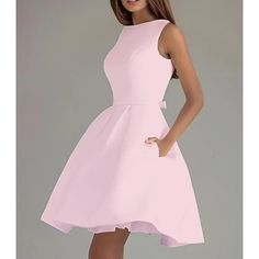 Silhouette:A-Line; Hemline / Train:Knee Length; Closure:Zipper UP; Built-In Bra:Yes; Embellishment:Bow(s),Pure Color,Sleek; Fabric:Satin; Sleeve Length:Sleeveless; Back Details:V Back; Tips:Colors may vary slightly due to different monitor settings,Professional dry cleaner only; Boning:Yes; Style:Minimalist,Little White Dresses,Sexy; Occasion:Cocktail Party,Homecoming,Valentine's Day,Birthday,Graduation,Wedding Guest; Neckline:Boat Neck; Brand:TS Couture; Front page:Cocktail Dresses; Bust:; Hips:; Hollow to Floor:; Waist: White Dresses Graduation, Cheap Cocktail Dresses, Cocktail Dresses Online, A Line Cocktail Dress, Valentines Day Dresses, Minimalist Dresses, Valentines Day Weddings, Cocktail Party Dress, Little White Dresses