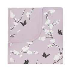 1.0 TOG Kyte Baby Blanket in Cherry Blossom Infant Blankets, Stretchy Material, Cherry Blossom, Baby Blanket, Blankets, Blossom, Bamboo, Cherry, Spandex