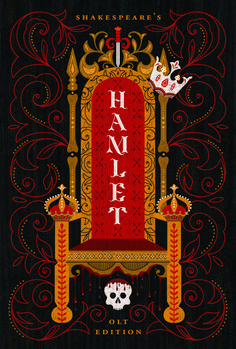 shakespeare's hamlet, written by william shakespeare and illustrated by john whitlock