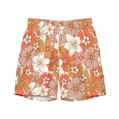 Men's groovy floral swim trunks. Matching bikini is sold in a separate listing. https://www.etsy.com/listing/1409431528/womens-groovy-flower-bikini-boho-style?click_key=d83120fbea0f6a5f78d30164e2d8bd5c7477308e%3A1409431528&click_sum=6c7f870a&ref=shop_home_active_55&frs=1 https://www.etsy.com/listing/1420284626/womens-groovy-flowers-one-piece-swimsuit?click_key=2dc12a9f25ab8c74036ad323d977579d484aaae6%3A1420284626&click_sum=aa7e69ff&ref=shop_home_active_25&frs=1 These swim trunks have everything Orange Swim Trunks With Built-in Shorts For Beach, Hawaiian Style Swim Trunks With Built-in Shorts For Poolside, Orange Beachwear Swimwear With Built-in Shorts, Hawaiian Swimwear With Built-in Shorts, Beachy Swim Trunks For Poolside Spring, Summer Floral Print Bottoms For Sunbathing, Tropical Floral Print Shorts For Beach Season, Tropical Floral Print Beach Shorts, Hawaiian Style Swim Trunks For Summer Beach Party