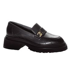 Chanel 23a Black Calfskin Leather Quilted Cc Gold Logo Flat Platform Loafer 36.5 ********** Chanel ********** Brand: Chanel Size: 36.5 (Know Your Chanel Size) Name: Loafers Color: Black Style: Slip On Style#: G45074 B13329 94305 Material: Calfskin Cc Gold Metal Logo Black Calfskin Leather Material Quilted Design Slip On Loafers Style Platform Bottom Sole Creeper, Lug Sole, Platforms Style Loafers Brand New In Box, Comes With Original Box And Dust Bag 100% Authentic Or Your Money Back Great Gift Luxury Slip-on Platform Loafers For Formal Occasions, Luxury Black Loafers With Leather Footbed, Luxury Round Toe Business Loafers, Luxury Business Loafers With Round Toe, Luxury Round Toe Loafers For Business, Luxury Brogue Detailing Closed Toe Loafers, Elegant Black Loafers With Leather Footbed, Calf Leather Slip-on Shoes For Office, Luxury Loafers With Leather Footbed And Round Toe