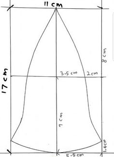 a diagram showing the height and width of an umbrella, as well as its measurements