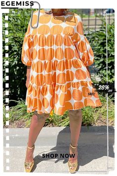 Orange Casual Sweet Print Patchwork O Neck A Line Dresses Long Sleeve Polka Dot Dress With Patchwork, Casual A-line Patchwork Mini Dress, Summer Patchwork Dress For Day Out, White Patchwork Mini Dress, White Patchwork Knee-length Dress, Chic Patchwork Spring Dresses, White Knee-length Patchwork Dress, Chic Spring Patchwork Dress, Patchwork Dress For Spring Vacation