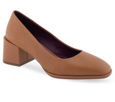 Step with fashion-forward flair in this dressy pump that offers sophisticated style suited for workdays and weekends alike. From Aerosoles. Chic Court Shoes With 4-inch Heel For Business Casual, Chic Business Casual Court Shoes With 4-inch Heel, Brown Court Shoes With Block Heel For Work, Brown Block Heel Heels For Work, Fall Court Shoes For Workwear With Low Heel, Brown Block Heel Shoes For Work, Brown Block Heel Workwear Heels, Brown Stacked Heel Court Shoes For Work, Brown Court Shoes With Stacked Heel For Work