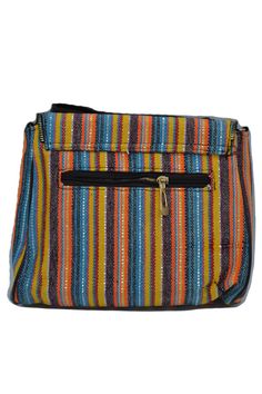 Introducing our vibrant and stylish ladies' purse, a perfect blend of tradition and modernity. This handmade handbag showcases a colorful jacquard design that reflects the rich heritage of Banjara handbags. Meticulously crafted, it combines elegance with functionality. The front flap features a secure metal clasp, and the spacious interior includes a small zipper pocket for added convenience. Made with the finest materials, this handcrafted handbag is designed to make a statement. Perfect for adding a pop of color to any outfit, it’s an essential accessory for the fashion-forward individual seeking both beauty and practicality. Multicolor Rectangular Bag With Cell Phone Pocket, Multicolor Rectangular Flap Bag With Removable Pouch, Multicolor Rectangular Flap Bag For Daily Use, Multicolor Rectangular Flap Bag For Travel, Multicolor Rectangular Clutch With Cell Phone Pocket, Traditional Multicolor Pouch Shoulder Bag, Traditional Multicolor Rectangular Bag, Multicolor Flap Shoulder Bag With Adjustable Strap, Multicolor Flap Bag With Removable Pouch For Travel