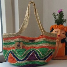 handmade Crochet Boho Bag, Crochet Boho, Boho Bag, Beach Bag, Purses And Handbags, Shoulder Bags, Bathing Beauties, Display Homes, Ships