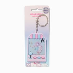 This is the perfect combo for Sanrio® fans, and accessory snobs. Achieve A-List status this back-to-school season with this adorable keychain. This collectible backpack accessory is perfect for paying homage to your favorite characters. Keychain by Hello Kitty® And FriendsClaire's ExclusiveWater-FilledMaterial: MetalSuitable for ages 3+ - Hello Kitty® And Friends Claire's Exclusive Water-Filled Game Keychain Playful Pink Keychains For School, Game Keychain, Crown Hair Clip, Sensitive Ears Earrings, Piercing Kit, Hello Kitty And Friends, Photo Frame Gift, Hello Kit, Fun Crafts To Do