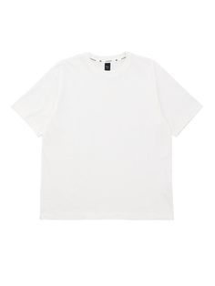 It is a standard fit short sleeves t-shirt that is wearable in any season. The basic t-shirt has comfy fit and easy to match with any items.- Standard fit- Round neck- Ribbed neck- Back pleats Basic Short Sleeve T-shirt For Summer, Minimalist Short Sleeve T-shirt For Summer, Sporty Plain Short Sleeve T-shirt, Sporty Plain T-shirt With Relaxed Fit, Sporty Relaxed Fit Plain T-shirt, Minimalist Relaxed Fit T-shirt, Basic Cotton Short Sleeve T-shirt, Basic Style Cotton T-shirt, Solid Color Basic T-shirt With Relaxed Fit