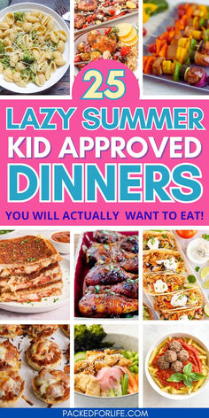 Nine summer dinner recipes for kids; pepperoni pizza grilled cheese, meatballs, sushi bowl, pizza burgers, broccoli pasta, rainbow grilled tofu and veggies, marinated chicken legs and thighs. Dinner Ideas For A Hot Summer Night, Summer Dinner Ideas Kid Friendly, Summer Kids Dinner Ideas, Easy Summer Healthy Dinners, Simple Summer Dinners Easy Recipes, Meals To Make When It’s Hot Outside, Easy Healthy Weekday Dinners, Healthy Summer Family Dinners, Easy Dinners Kids Can Make