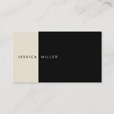 a black and white business card with the word,'jessica miller'on it