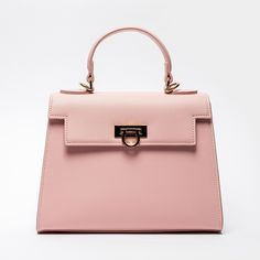 Versatile Top Handle Bag in Pink Spring Evening Shoulder Bag, Pink Evening Satchel, Feminine Evening Bag With Top Carry Handle, Pink Formal Box Bag With Top Handle, Formal Pink Box Bag With Top Handle, Formal Pink Box Bag With Detachable Handle, Elegant Spring Shoulder Evening Bag, Pink Double Handle Bags For Daily Use, Pink Handheld Bag With Adjustable Strap