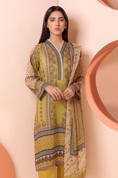 Silk Workwear Sets With Printed Motifs, Silk Sets With Printed Motifs For Workwear, Summer Long Sleeve Sets With Printed Border, Summer Patterned Workwear Sets, Fitted Workwear Sets With Printed Motifs, Fitted Sets With Printed Motifs For Workwear, Long Sleeve Patterned Set With Floral Print, Patterned Summer Workwear Sets, Patterned Floral Print Long Sleeve Set