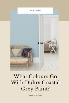 what colours go with Dulux coastal grey, living room scene with coastal grey paint on the walls Light Paint Colors, Hall Colour, Blue Gray Paint Colors, Blue Gray Paint, Grey Paint, Coastal Colors, Grey Paint Colors