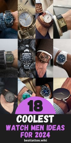 Discover Top 18 Men's Watches for 2024: Timeless Style Meets Modern Elegance & Innovation Watch Gift Packing Ideas, Gift Packing Ideas, Diy Watch, Mohawk Hairstyles Men, Packing Ideas, Watch Gift, Gift Packing, Wrist Game, Stylish Storage Solutions