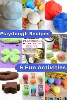 playdough recipes and fun activities for kids