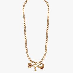 Nwt Zara Charm Necklace Limited Edition Golden | 1856/704 Zara Gold Necklace Gift, Gold Zara Necklace For Gift, Gold Zara Necklace, Metal Chain Necklace With Logo Charm For Gift, Metal Chain Necklace With Logo Charm As Gift, Gold-tone Chain Necklace With Logo Charm As Gift, Zara Necklace, Tulip Necklace, Large Bead Necklace