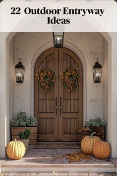 Transform your outdoor entryway with seasonal decor, reflecting the spirit of each time of year and adding a festive touch Home Making, Front Entry Doors