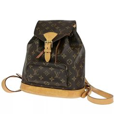 Louis Vuitton Montsouris Mm Backpack Bag Monogram Leather Brown Details Brand Louis Vuitton Style Backpack Bag Color / Material Brown/Monogram Leather Country Of Manufacture France Serial Number Sp1929 Dimension Size ( Inch ) W 9.4 X H 10.6 X D 4.7 " (Approx.) Size ( Cm ) W 24 X H 27 X D 12 Cm (Approx.) Handle Drop ( Inch /Cm ) 0 "/ 0 Cm (Approx.) Shoulder Drop ( Inch /Cm ) 9.8 - 11.8 "/ 25 - 30 Cm(Approx.) Come With ( Accessories) Pockets Outside Zip*1 Inside Open*1 Example Of Ranks S New,Unuse Vintage Travel Bag In Signature Coated Canvas, Signature Coated Canvas Travel Backpack, Designer Backpack In Signature Coated Canvas, Louis Vuitton Damier Azur, Louis Vuitton Pochette, Lv Monogram, Monogrammed Leather, Navy Leather, Backpack Bag