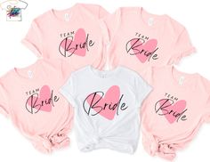 Team Bride Shirt, Bachelorette Party Shirt, Bride Shirt, Bridal Party Tee, Hen Do Party, Bride T Shirt, Bride Squad Shirt, Wedding 2024 shirt * High quality and super soft, comfortable shirt. Made with top-of-the-line vinyl and pressed with a professional grade heat press. * Please check all color and size charts before place the order. Since all shirts are custom made based on your selection, I don't accept return or exchange unless there is an issue with your order. *We're working with differe Bride Squad Shirt, Team Bride Shirts, Party T Shirts, Bride Shirt, Wedding 2024, Squad Shirt, Bride Squad, Wedding Essentials, Bride Shirts