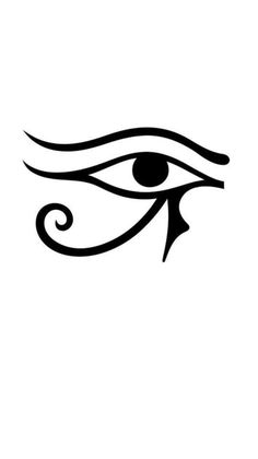 the eye of horush is an egyptian symbol that can be used in tattoos or other designs