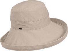 This sun hat not only blocks the sun from your eyes, it also protects your entire head. This 100% cotton canvas hat features UPF 50+ (UV Protection Factor) sun protection that blocks 97.5% of UV rays. 4" wide brim keeps face shaded and can be worn either up or down. Inner sweatband wicks away moisture while adjustable inner drawstring provides a personalized fit.  Provides 50+ UPF protection4" flexible brimInner adjustable drawstring and sweatbandPackable—great for travelOne size fits head Leisure Bra, Canvas Hat, Vermont Country Store, Cotton Camisole, Go Outdoors, Country Store, General Store, Brim Hat, Sun Hat