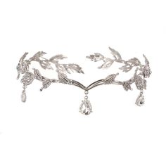 PRICES MAY VARY. Title: Crystal Forehead Headpiece Rhinestone Waterdrop Leaf Tiara Crown Headband Frontlet Bridesmaid Hair Jewelry (White K). Product Type: Products > Hair Care > Hair Accessories > Headbands Bridesmaid Hair Jewelry, Wedding Tiara Hairstyles, Tiara Headpieces, Crown For Women, Bridal Hair Headpiece, Party Hair Accessories, Estilo Real, Tiara Hairstyles, Rhinestone Tiara