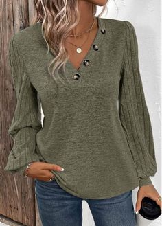 Color:Olive Green;Size:S;Size:M;Size:L;Size:XL;Size:XXL;Package Contents:1 X Sweater;Occasion:Other;Style:Casual; Olive Green T Shirt, Embroidery Light, Elegant Dresses Plus Size, Holiday 2024, Layered Long Sleeve, Cozy Tops, Dress Stores Online, Ladies Tops, Tops Fashion