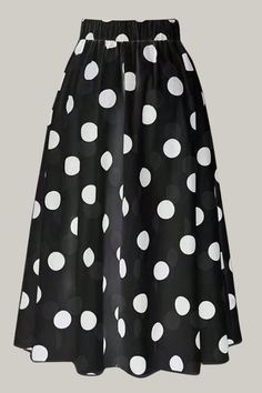 Elevate your beach style with our Women’s Summer Beach Vacation Contrast Color Bowknot One-Piece Swimsuit and Polka Dot Cover Skirt Set. This chic black and white two-piece set features a stylish colorblock, geometric, polka dot, and striped pattern. The one-piece swimsuit includes a charming bow front detail and a wireless bra with removable padding for customizable comfort. Paired with an elegant polka dot printed cover skirt, this high-stretch, lined set ensures a perfect fit and sophisticate Summer Polka Dot Flowy Skirt, Summer Polka Dot Skirt With Elastic Waistband, Polka Dot Bottoms For Vacation In Spring, Black Skirt With Elastic Waistband For Summer, Black Skirt With Elastic Waistband For Beach, Black Beachwear Skirt For Spring, Black Flowy Summer Skirt, Black Flowy Beach Skirt, Polka Dot Bottoms For Summer Vacation