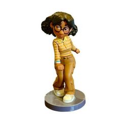 Turning Red Priya Mangal Cake Topper 2.5 PVC Figure Figurine Mei Friend New Turning Red, Baking Ingredients, Cake Topper, Cake Toppers, New Color, Turning, Figurines, Turn Ons, Cake