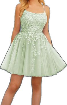 Lace Knee-length Prom Mini Dress, Lace Knee-length Mini Dress For Prom, Knee-length Lace Mini Dress For Prom, Knee-length Tulle Mini Dress For Prom, Knee-length Lace Homecoming Dress, Lace Knee-length Homecoming Dress, Green Mini Dress For Wedding And Prom Season, Green Knee-length Prom Dress, Green Mini Length Prom Dress