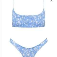 Most Popular Selling Triangl Bikini But At A Discounted Price. Only Worn Once. Super Flattering Bikini. Only Selling Because I Got Gifted Another. Fits S/Xs/Xxs. Goals 2024, Floral Bathing Suit, Strappy Crop Top, Summer Goals, Cute Bathing Suits, Two Piece Swimsuit, Summer Ideas, Women Swimwear, Cute Swimsuits