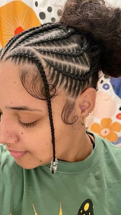 3 Braid Hairstyles, Corn Rolls Braids Hairstyles Cornrows, Braids Into Ponytail Natural Hair, Hair Braid Patterns, Style Braids, Big Box Braids Hairstyles, African Hair Braiding Styles